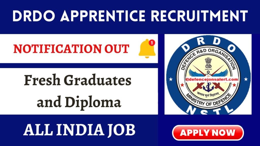 DRDO Apprentice Recruitment 2024