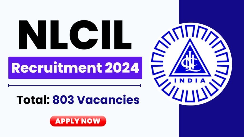 NLCIL recruitment 2024