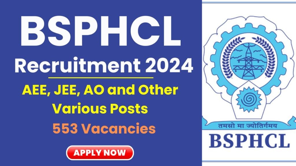 BSPHCL Recruitment 2024