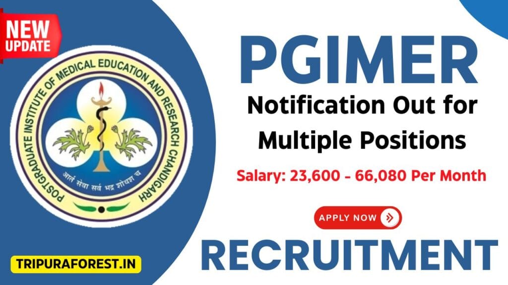 PGIMER Recruitment 2025 notification