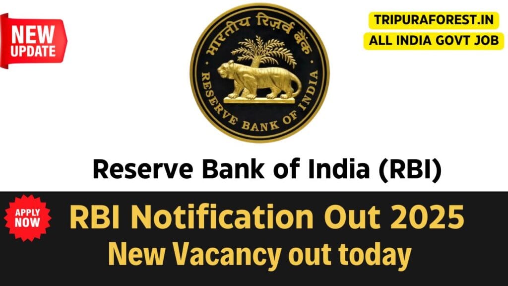 RBI JE Recruitment 2025