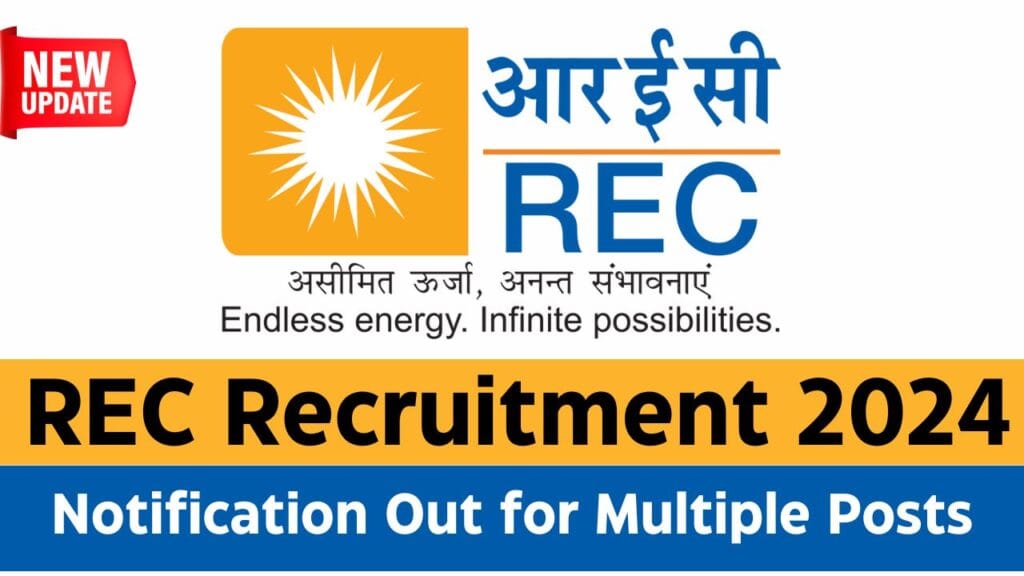 REC Recruitment 2024 notification