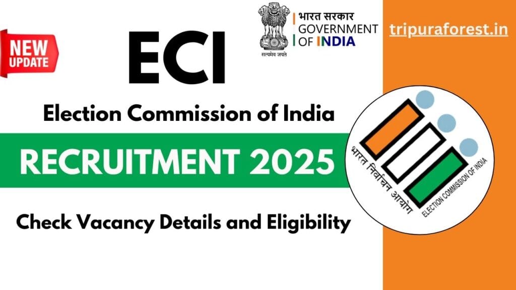 Election Commission of India ECI Recruitment 2025